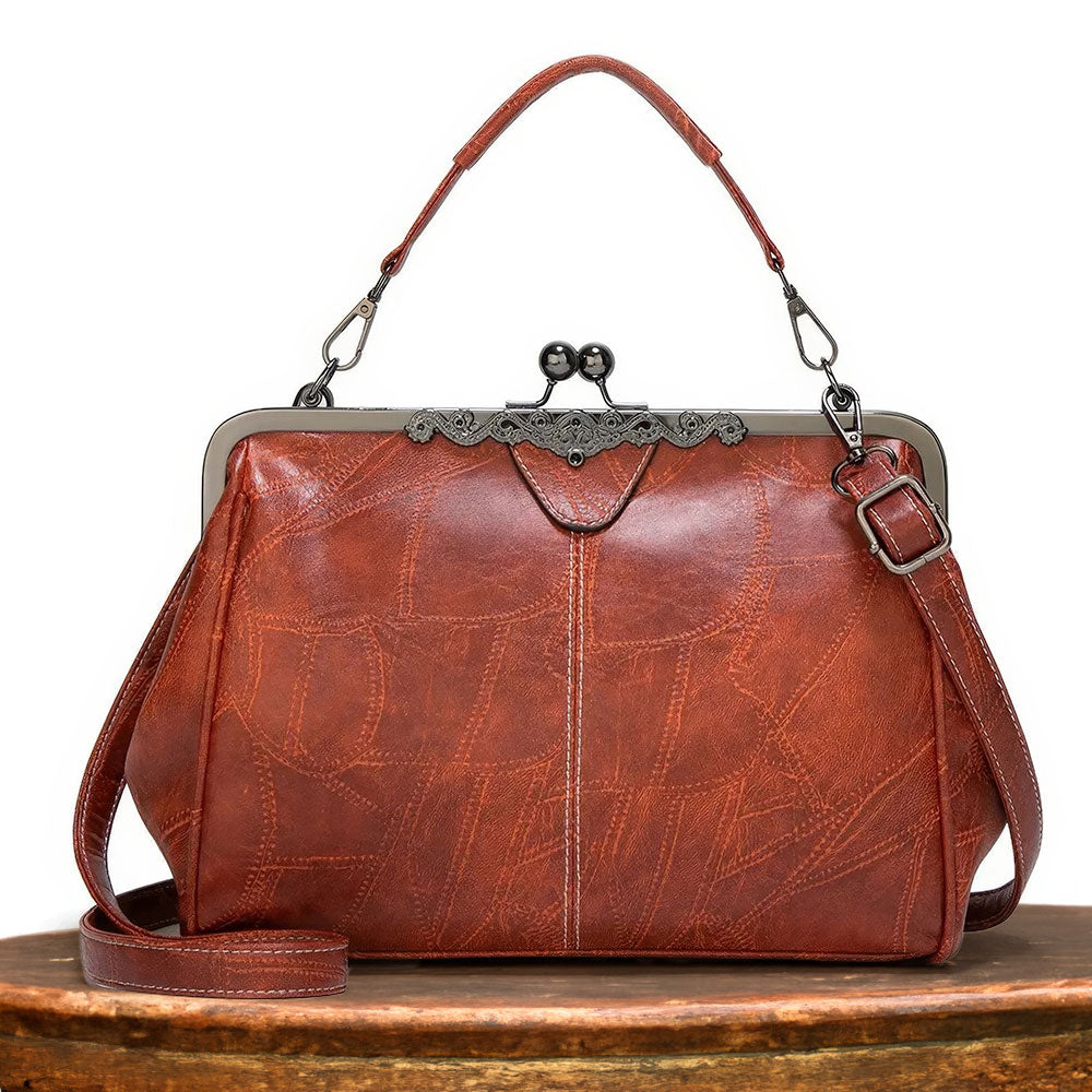 Lily™ | Sac en Cuir Authentique Vintage
