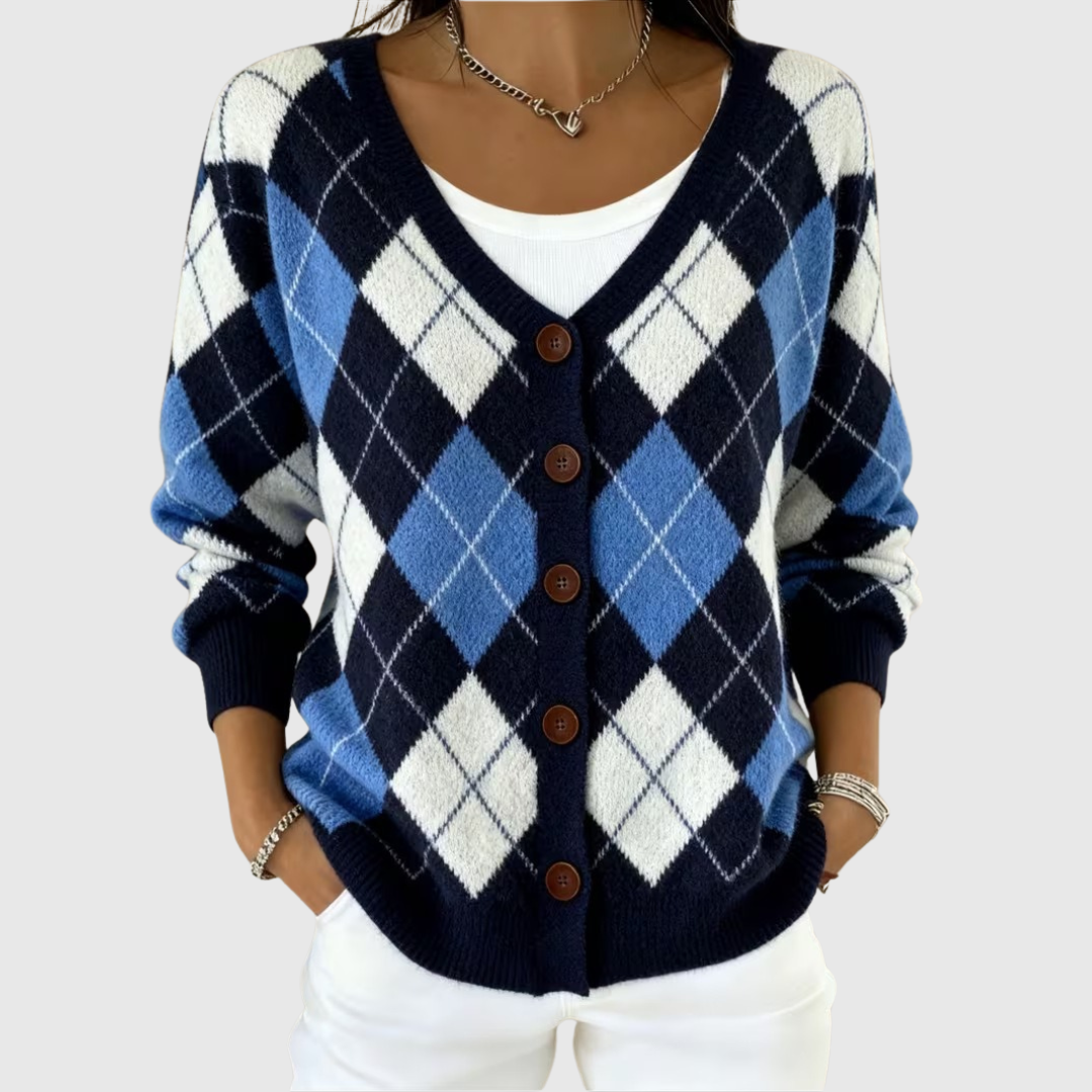 Cardigan Douillet en Maille avec Boutons
