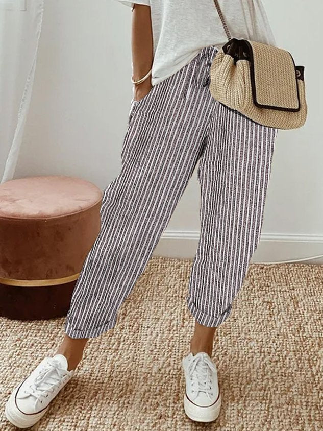 Élégants Pantalons Fluides et Confortables