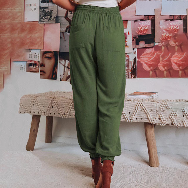 Kaeli – Pantalons Chic avec Ceinture