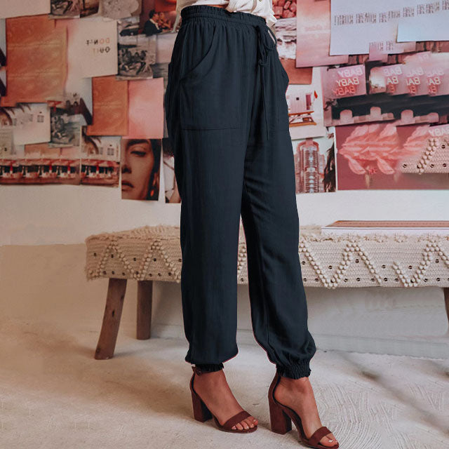 Kaeli – Pantalons Chic avec Ceinture