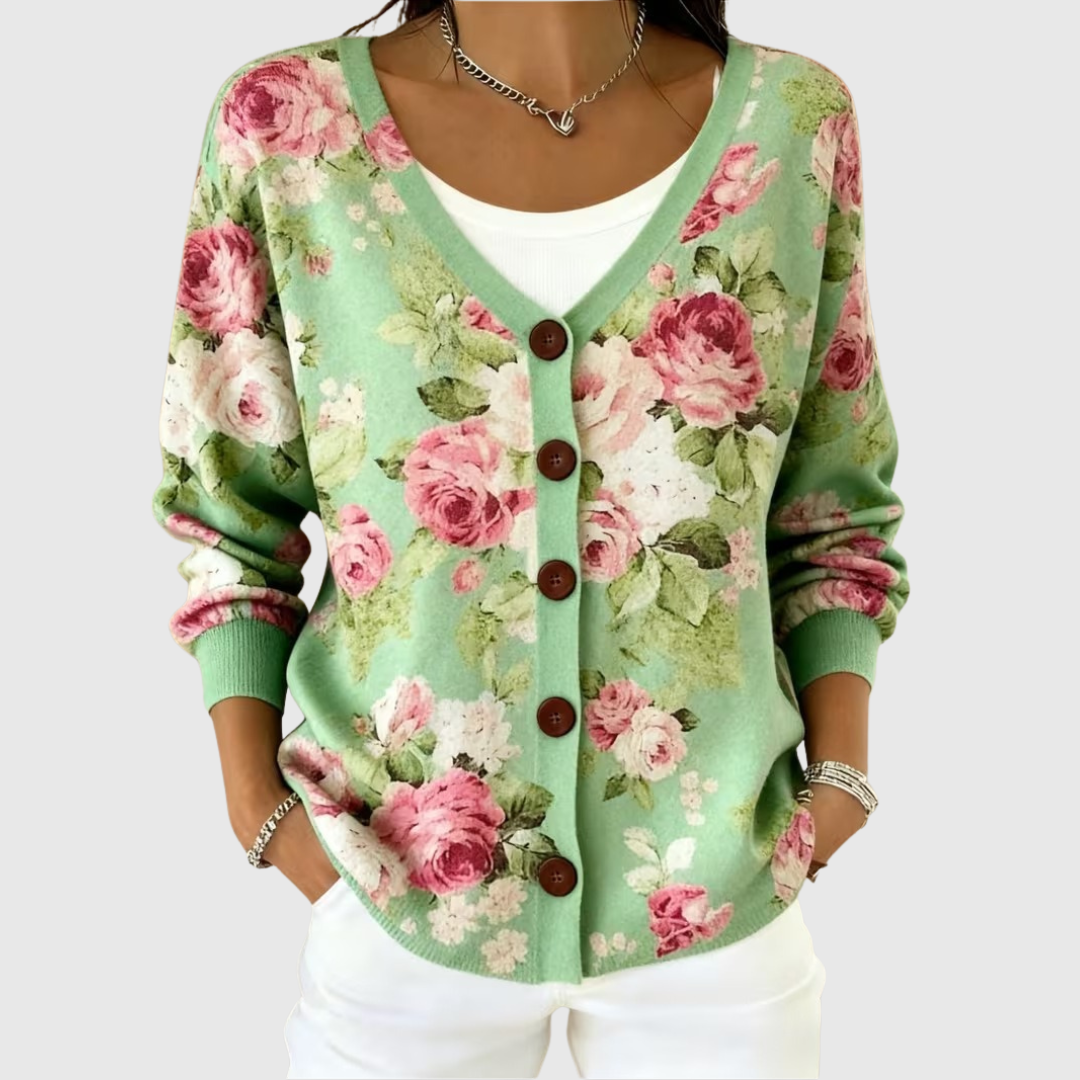 Cardigan Douillet en Maille avec Boutons
