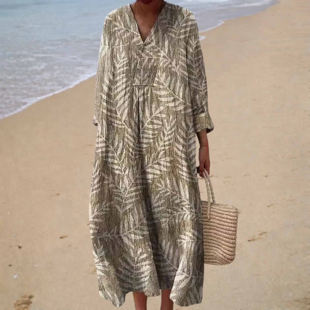 Robe d'Été Imprimée Valorissante
