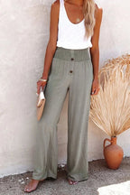 Riana - Pantalons Taille Haute Confortables