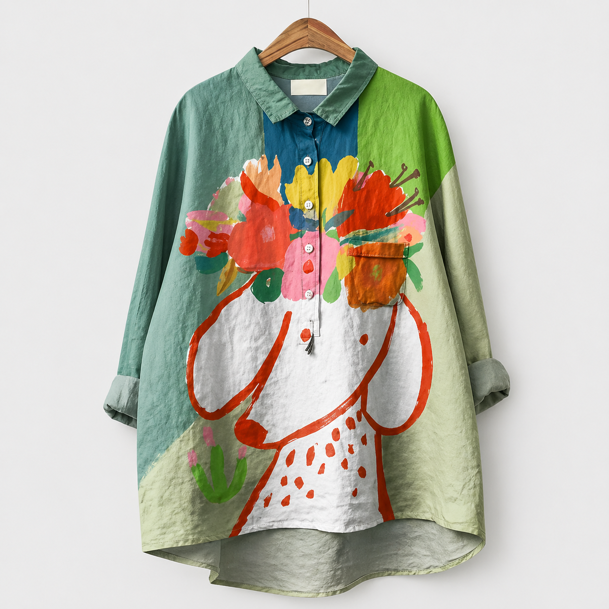 Aurélie | Élégante blouse d'été