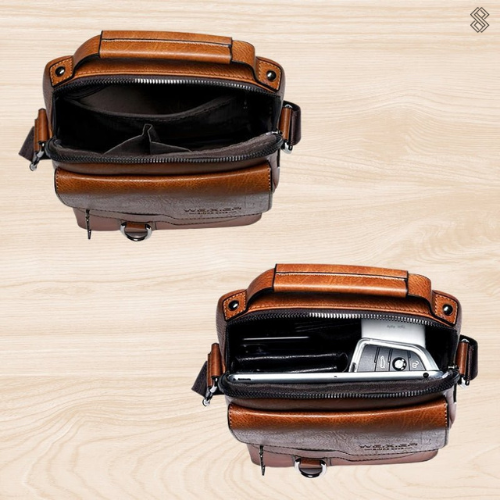 Cynthia™ | Sac Pratique en Cuir