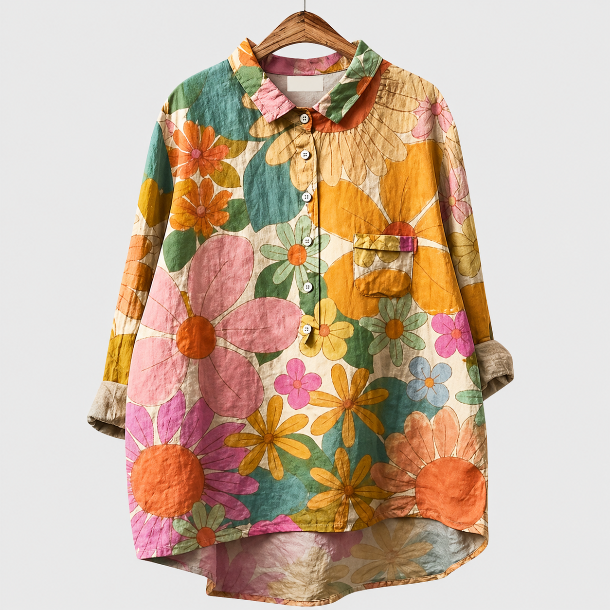 Camille | Élégante Blouse d'Été