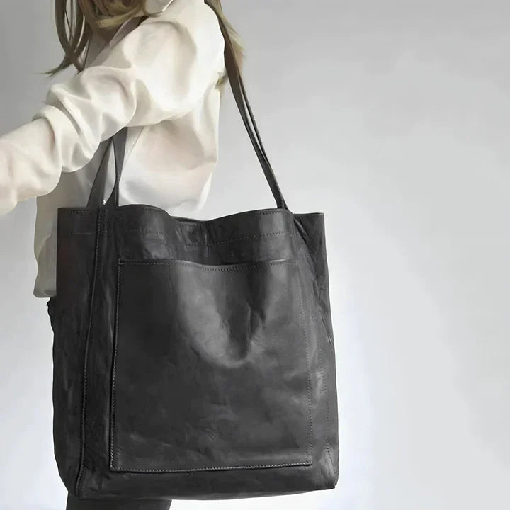 Kimberly™ | Classique Leather Tote Bag