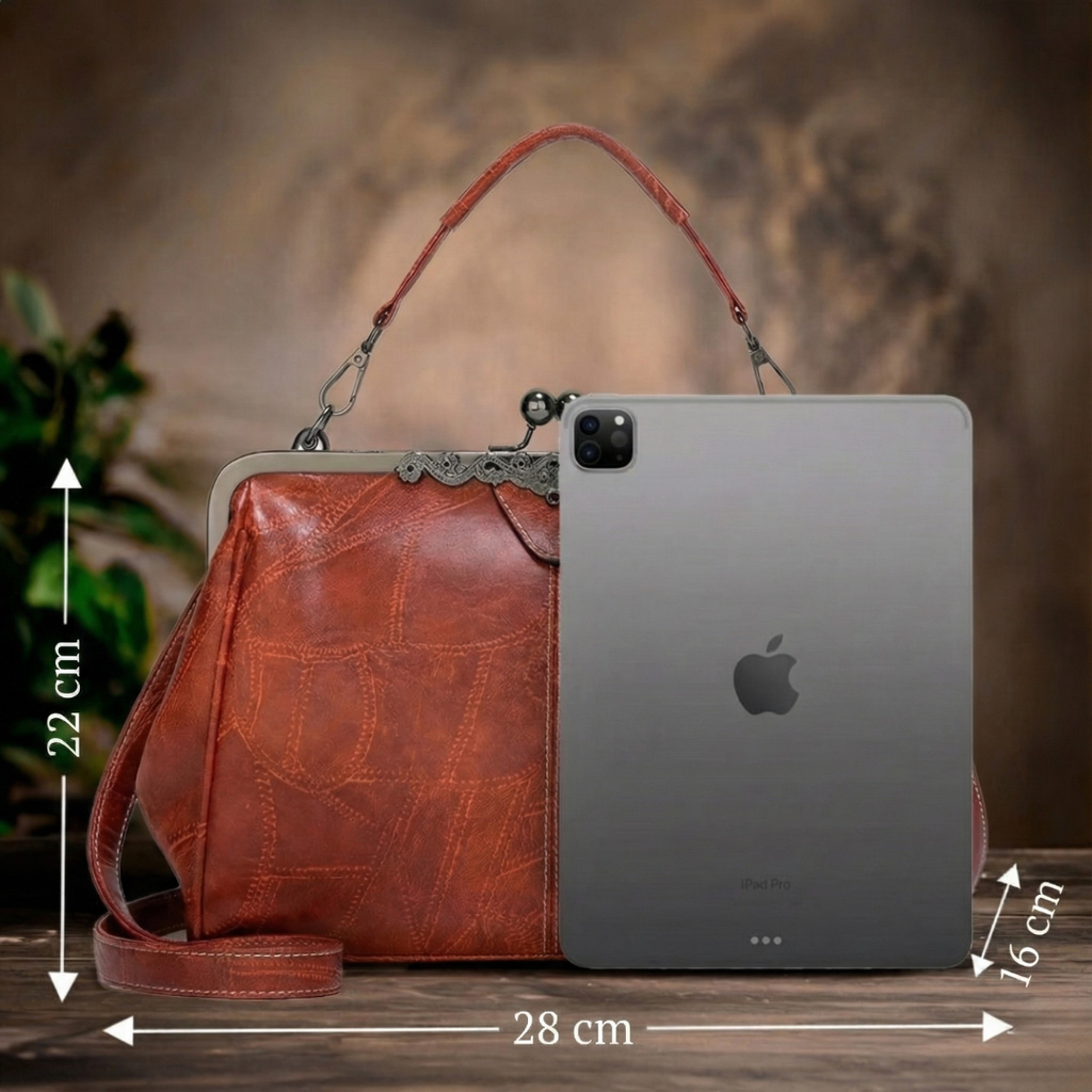 Lily™ | Sac en Cuir Authentique Vintage