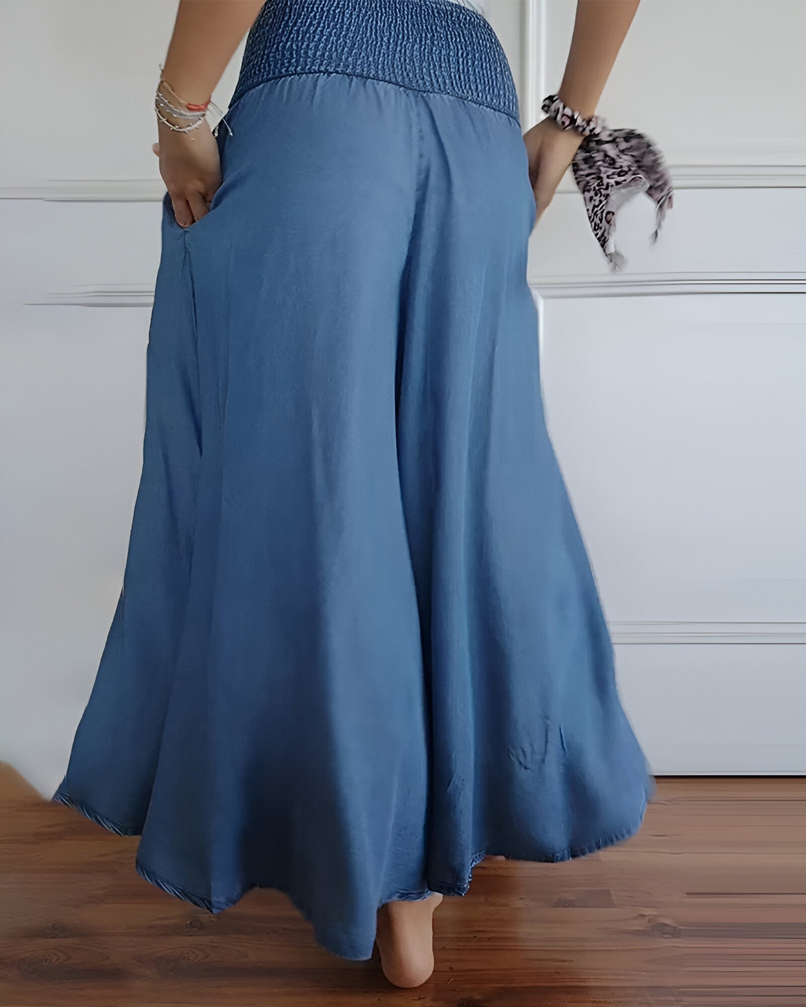 Jupe Légère à Motifs