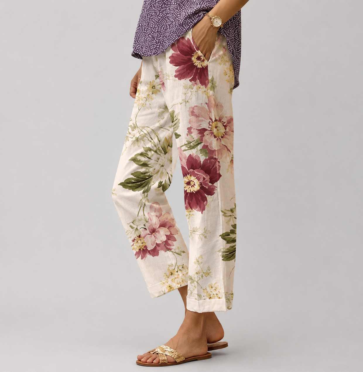 Chic Pantalons Décontractés pour Tous les Jours