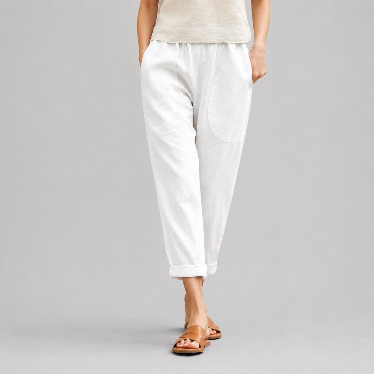 Kriza - Pantalons Amples avec Poches