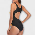 Maillot de Bain Sportif à Décolleté Dos
