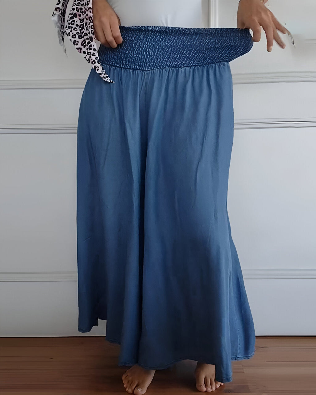 Jupe Légère à Motifs